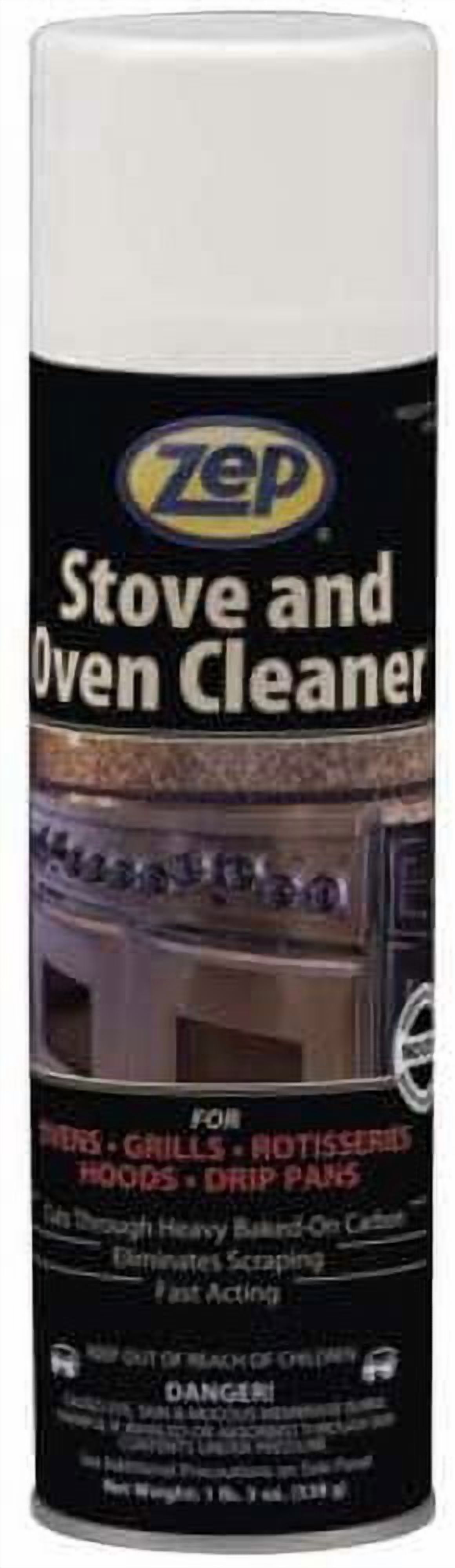 Zep Heavy-Duty Foaming Stove and Oven Cleaner, 19 oz Aerosol, Cuts ...