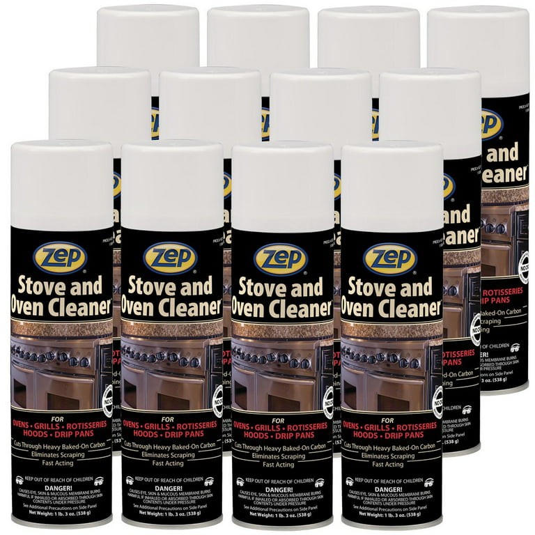Zep Heavy-Duty Foaming Oven and Stove Cleaner 19 Oz Aerosol 27101 (Case of  12)