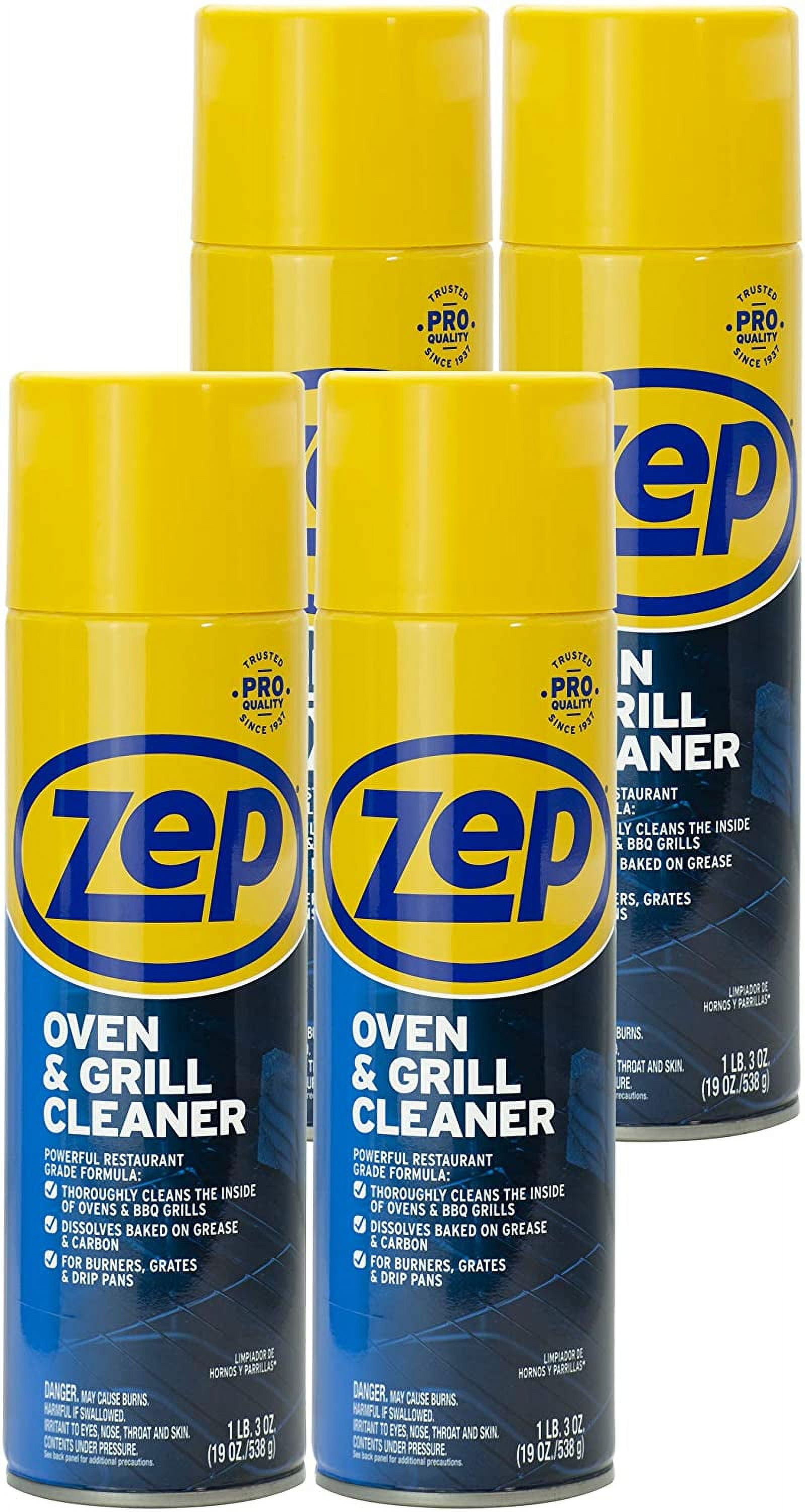 Zep HeavyDuty Oven and Grill Cleaner Spray ZUOVGR19 (Case of 4
