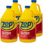 Zep High Traffic Carpet Cleaner - 1 Gallon (Case of 4) ZUHTC128 - Penetrating Formula Removes Deep Stains. Make High-Traffic Areas Look New Again