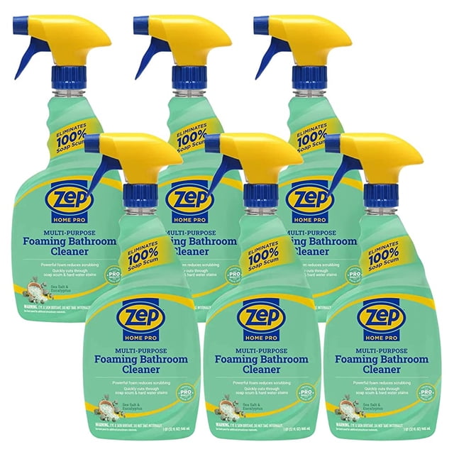 Zep Home Pro Foaming Bathroom Cleaner, 32 Oz. - Family Friendly ...