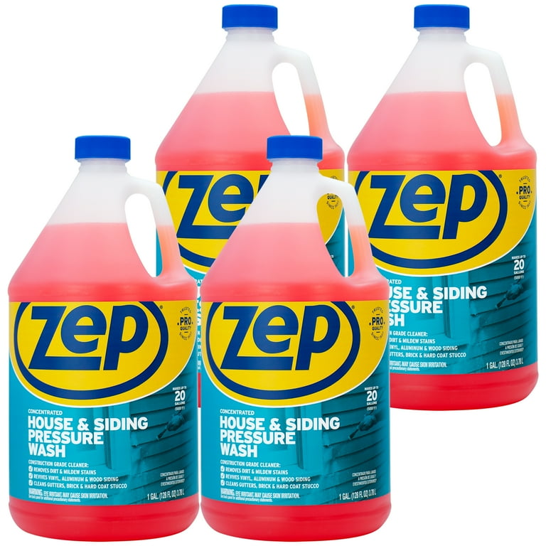 Zep Professional Grade Exterior Cleaning Solution, 1 Gallon