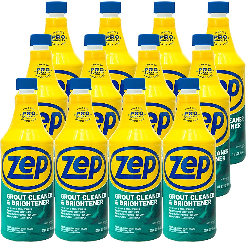 Zep Grout Cleaner and Brightener 32 ounce ZU104632 (Case of 12
