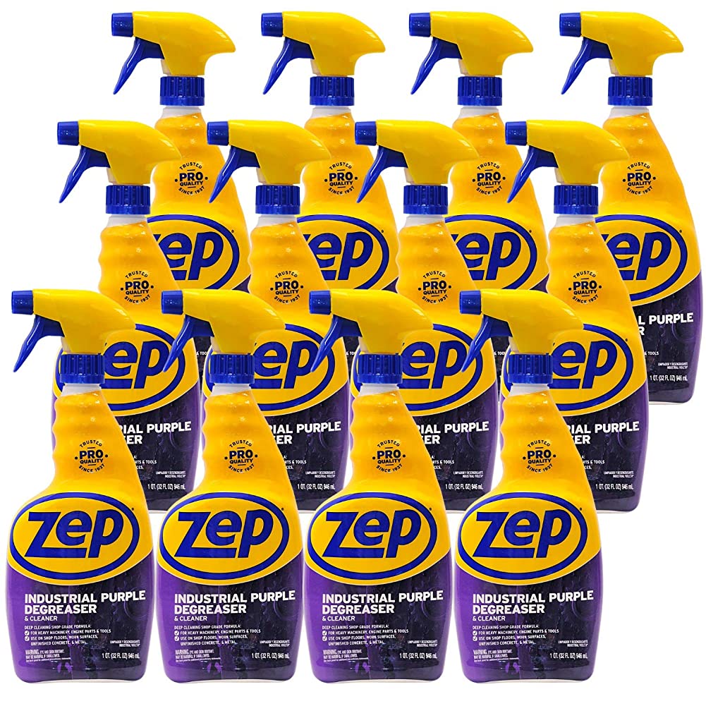 Zep Industrial Purple Cleaner and Degreaser Concentrate 32 Ounce