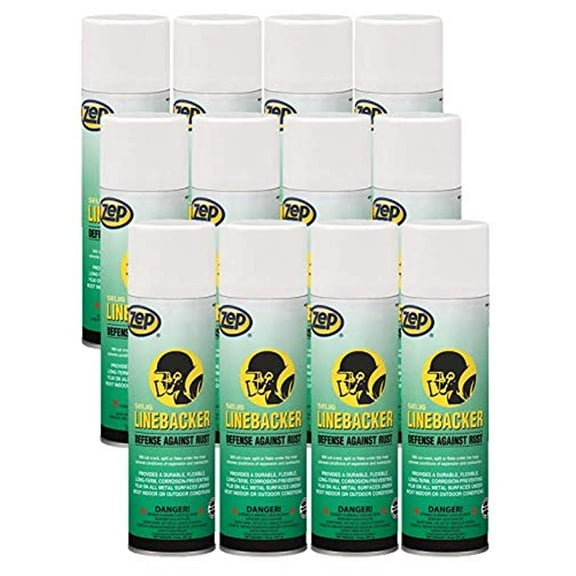 Zep Linebacker – 14 oz (Case of 12) 868101– Dry Lubricant Film Rust & Corrosion Preventative