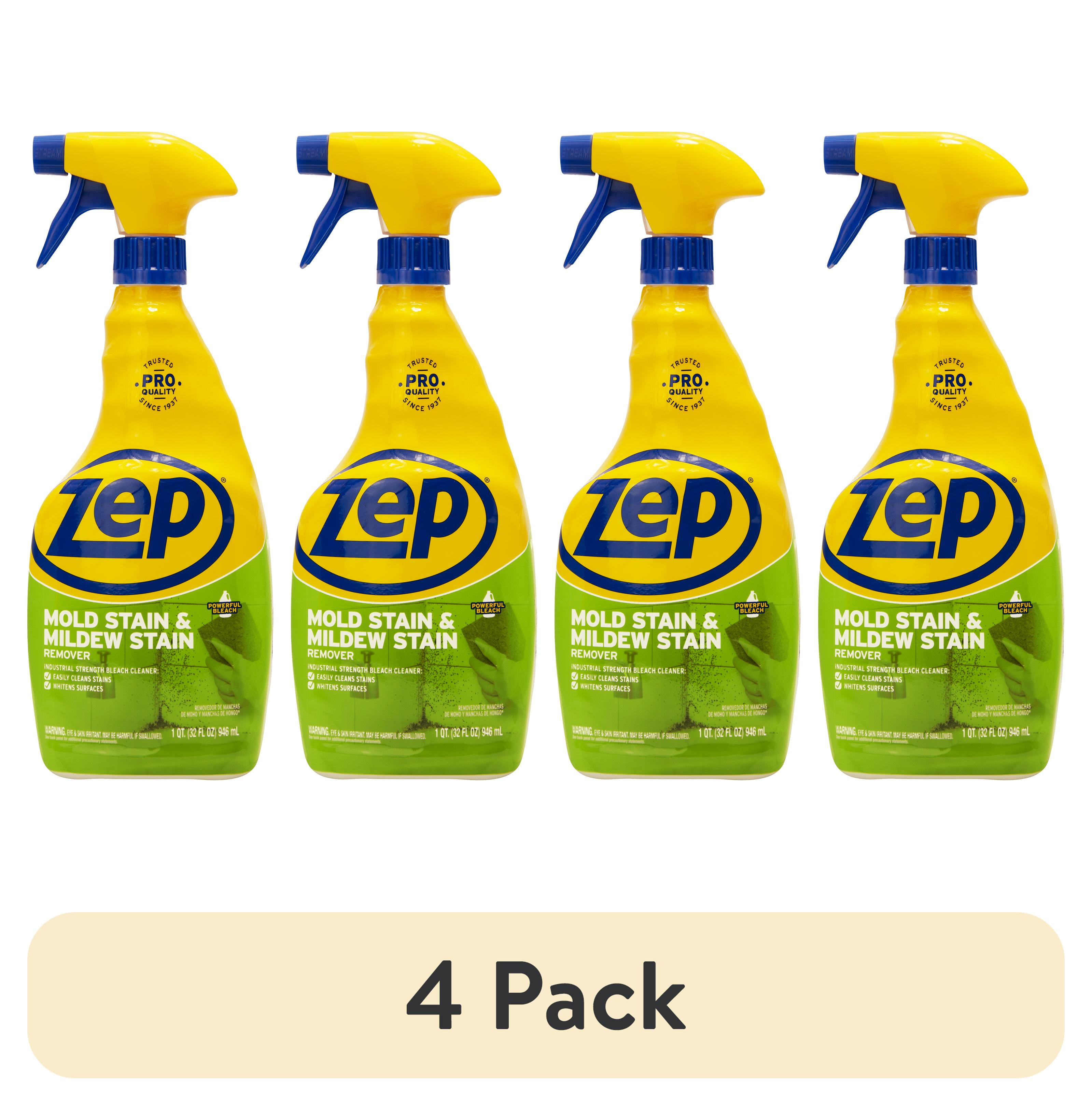 (4 pack) Zep Mold & Mildew Stain Remover