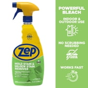 Zep Mold and Mildew Stain Eraser and Cleaner, Clean Fresh Scent, 32 fl oz