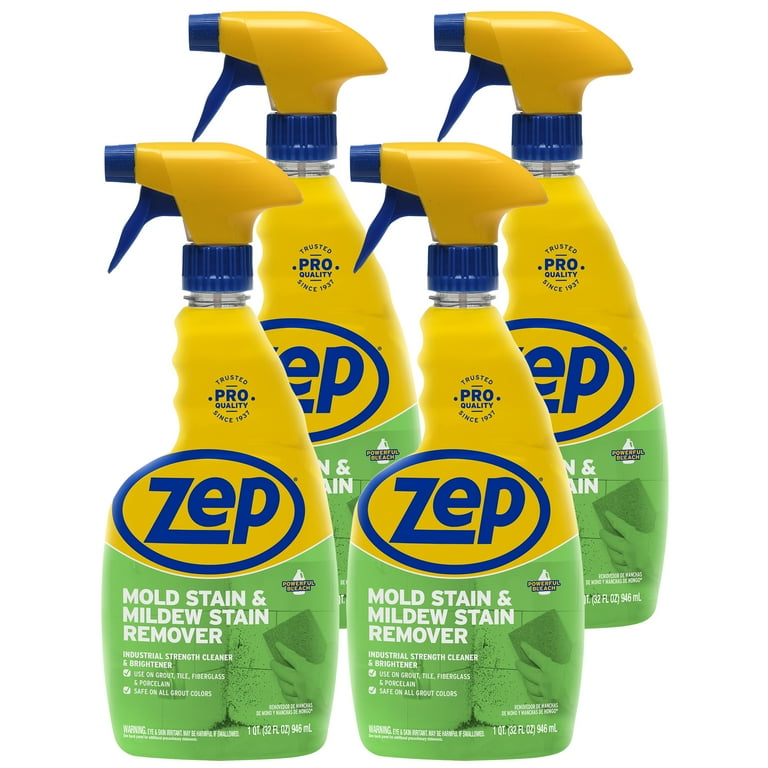 Mold Stain and Mildew Stain Remover, 32 oz Spray Bottle Mold Stain and Mildew Stain Remover, 32 oz Spray Bottle