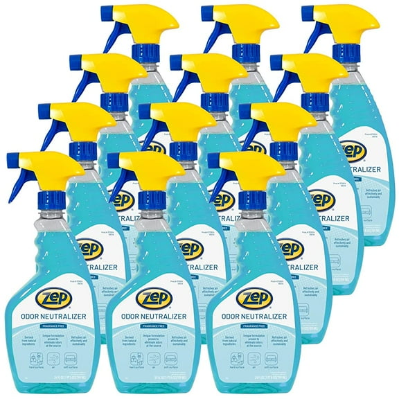 Zep Odor Neutralizer - 24 Oz. (Case of 12) - 372624 - Fragrance Free and Derived from Natural Ingredients
