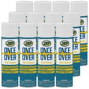 Zep Once Over Wall Cleaner - 18 oz Case of 12 - 31001 - Sizzling Foaming Power, East to Use, Cleans in Seconds