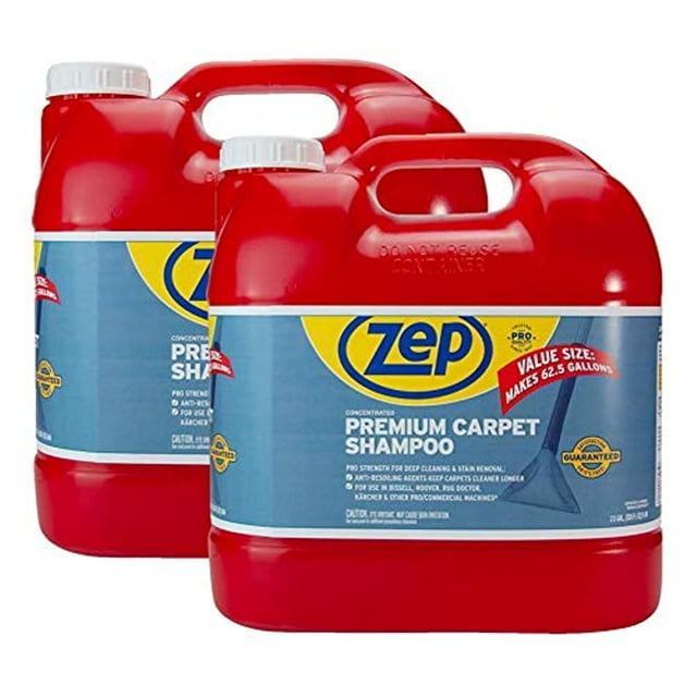 Zep Premium Carpet Shampoo Deep Cleaning, Stain Removal, Foam