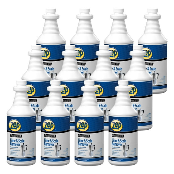 Zep ProVisions Lime & Scale Remover - 32 oz. (Case of 12) 157901 - Descaler for Dishwashers, Coffee Urns, Stainless Steel & Glassware