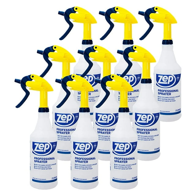 Zep Professional HeavyDuty 32 oz Sprayer Bottle Case of 9