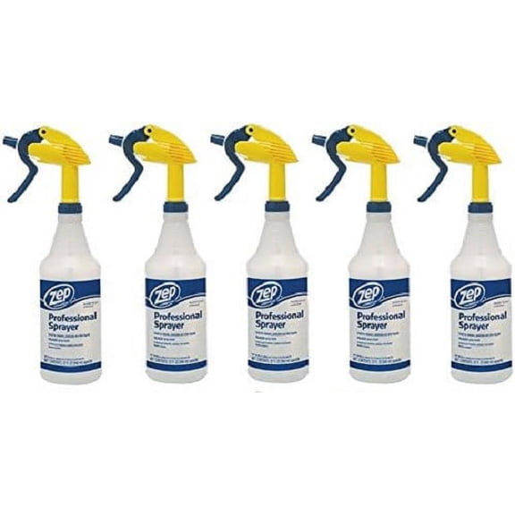 Zep Professional Sprayer Bottle HDPRO36, 32 Ounces, 5 Packs