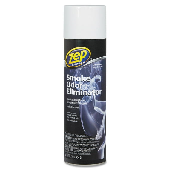 Zep Smoke Odor Eliminator 16 oz Spray Fresh Scent Can ZUSOE16
