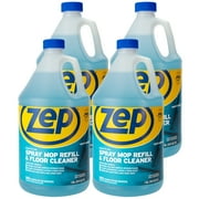 Zep Ready-To-Use Spray Mop Refill & Floor Cleaner - 1 Gallon Each ZUMSF128 - Clean & Deodorizes Floors