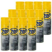 Zep Stainless Steel Cleaner & Polish   14 oz Case of 12 ZUSSTL14 - Protect Metal Surfaces