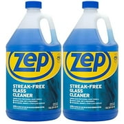 Zep Streak-Free Glass Cleaner - 1 Gallon - (Case of 2) ZU1120128 - Pro Formula Clean