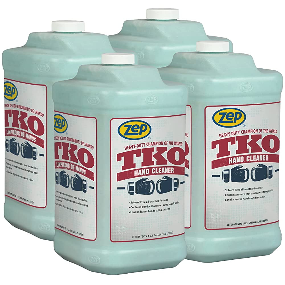 Zep TKO Industrial Hand Cleaner, HeavyDuty Grease & Grime Remover with