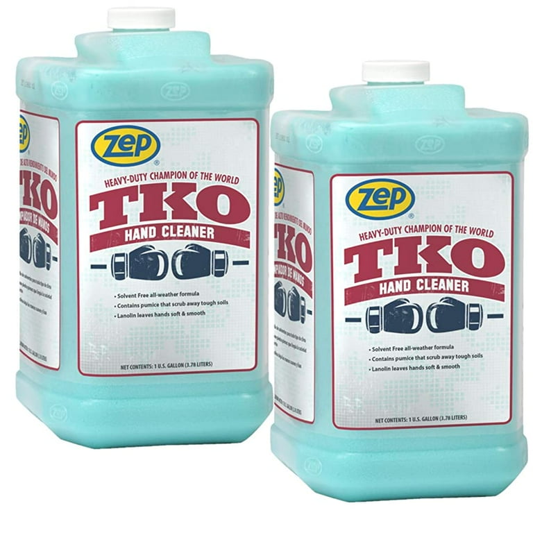 Zep TKO Industrial Hand Cleaner, Heavy-Duty Degreaser for