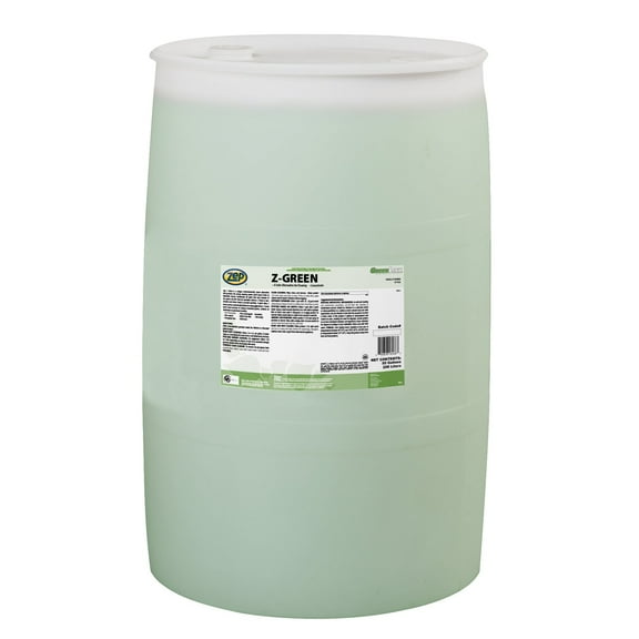 Zep Z Green All Purpose Cleaner Concentrate - 55 Gal (Each) - 184823 - A Safer Alternative for Cleaning, Quick and Easy Removal Of Dirt, Grease and Grime