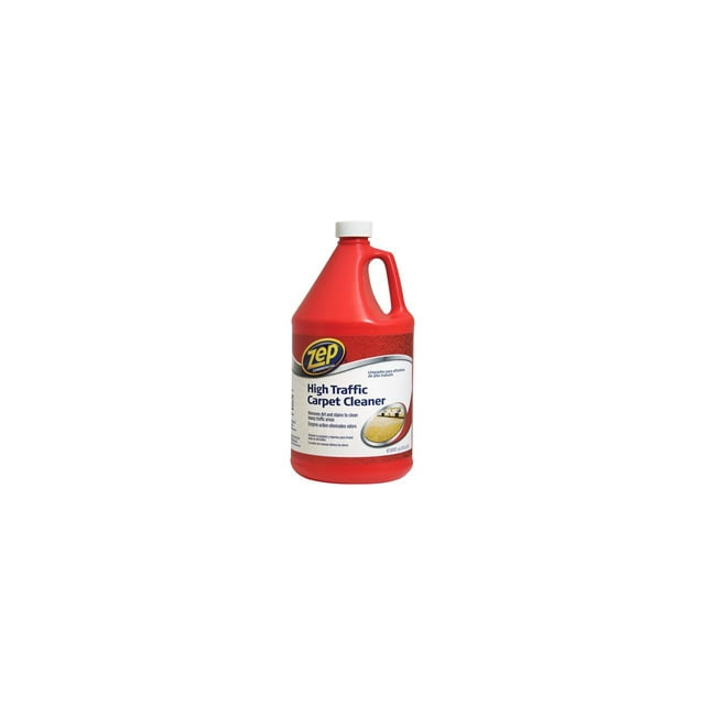 Zep ZUHTC128 High Traffic Refill Carpet Cleaner, 1gal, Red