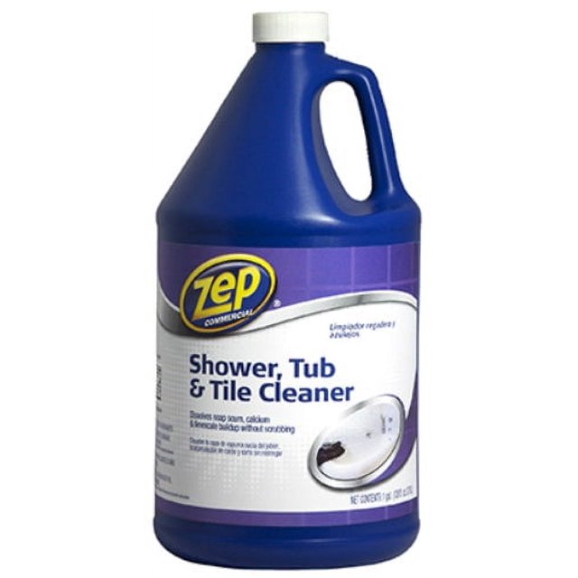 Zep ZUSTT128 Shower Tub and Tile Cleaner, 1 Gallon, Each