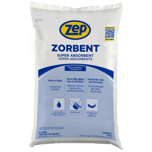 Zep Zorbent 1 Cubic Ft Bag (699501)