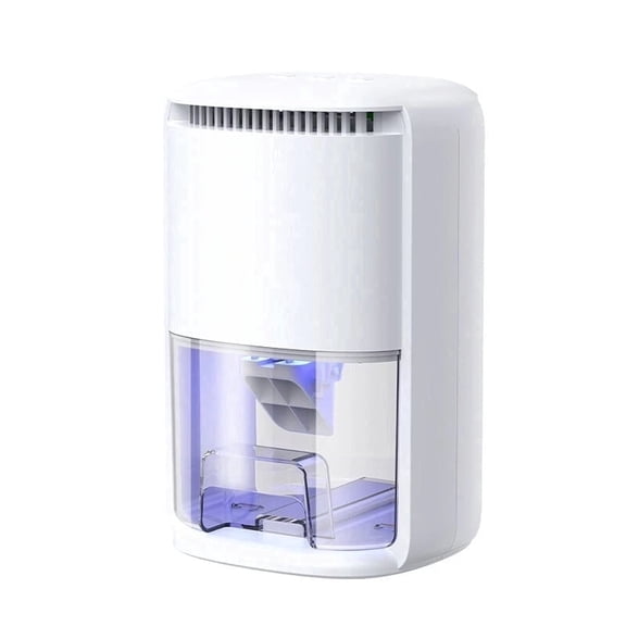 Ouxumoll Dehumidifier, 40 OZ Small Dehumidifiers, Quiet with Auto Shut Off, Dehumidifiers for Bedroom (280 sq. ft), Bathroom, RV, Closet, White