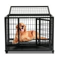 ZephyPaws 36 inch Heavy Duty EscapeProof Dog Crate Cage Kennel for
