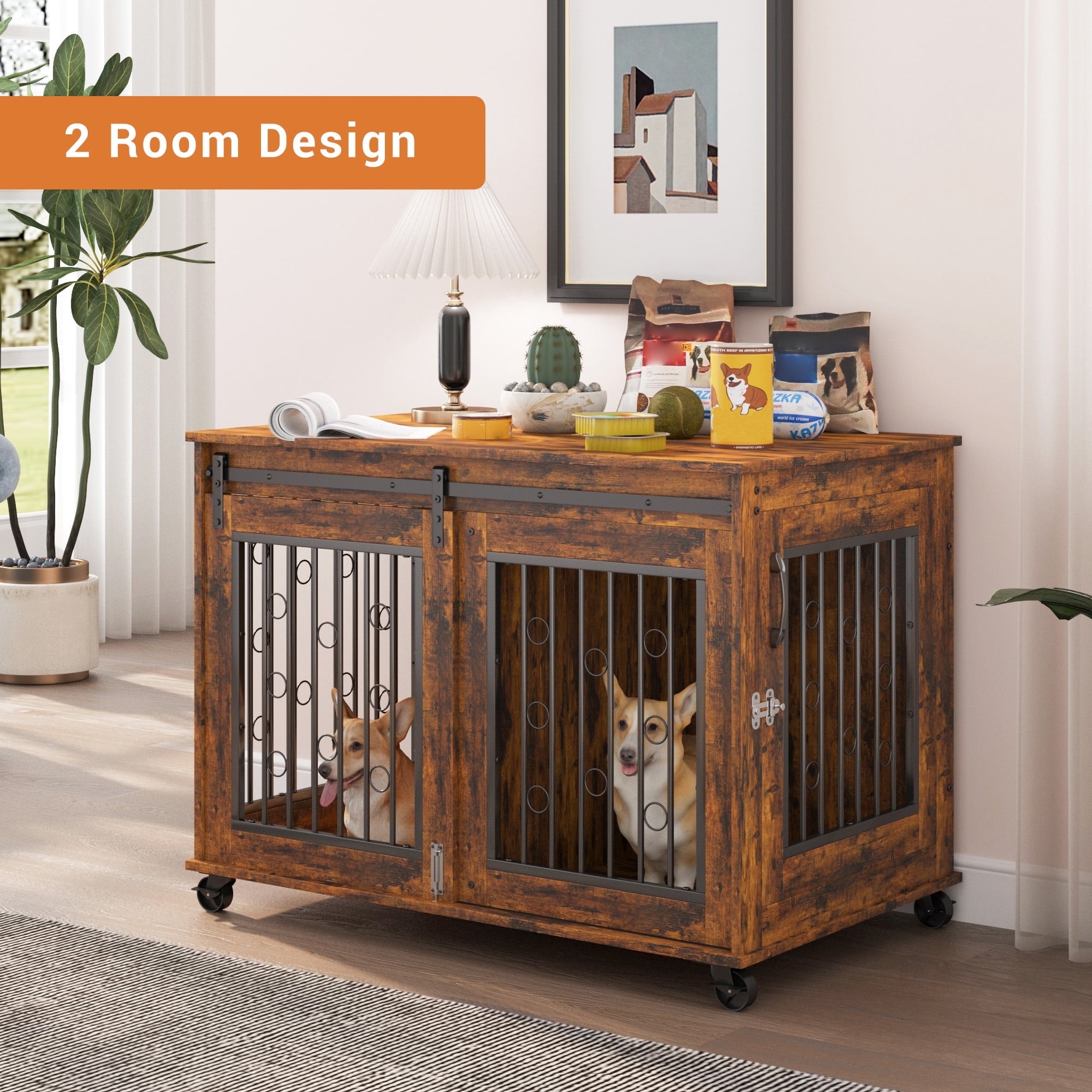 Snapshot of Free Standing Dog Crates For Big Breed Puppies