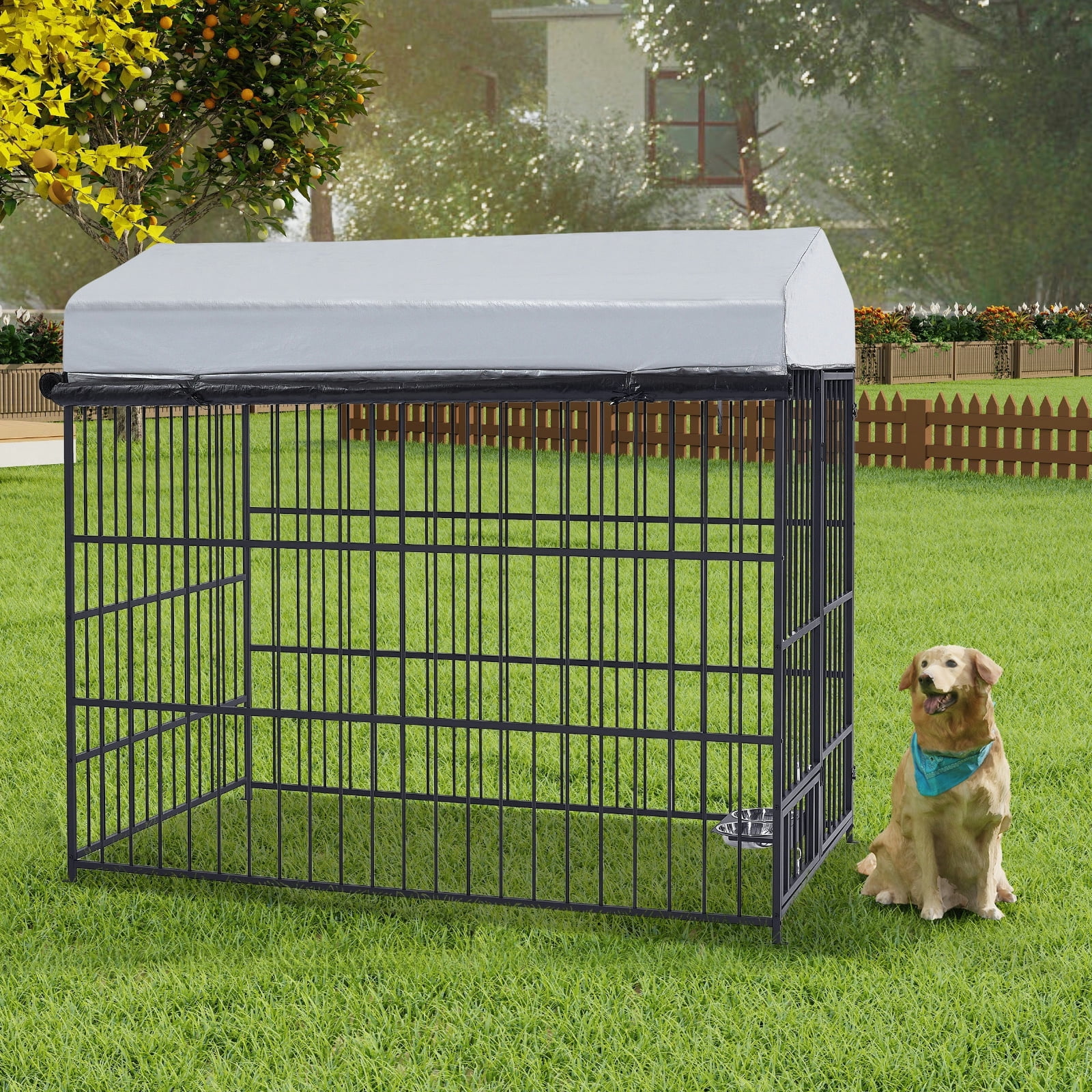 Visual Reference: Zephypaws Outdoor Dog Kennel 6 6 X 3 9 X