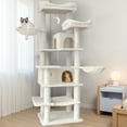 thumbnail image 1 of Zephypaws 68in Cat Tree,Multi-Level Cat Tower for Indoor Cats,2 Widened Plush Perches Cat Condo with Scratching Post,Big Caves,Beige, 1 of 7
