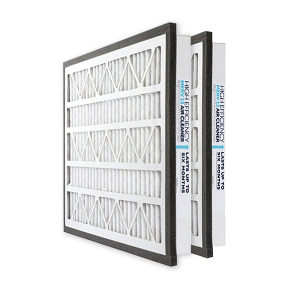 Zephyr 20x25x3 VGF Merv 13 Media Air Cleaner Replacement Filter for Return Air Grilles. 2 Pack