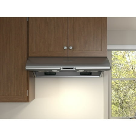 Zephyr - Typhoon 30 in. 850 CFM Under Cabinet Mount Range Hood with LED Light - Stainless Steel