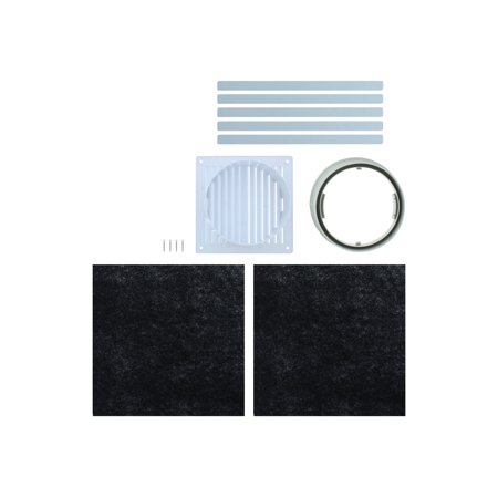 Zephyr - Recirculating Kit for AK91 Range Hood - Black