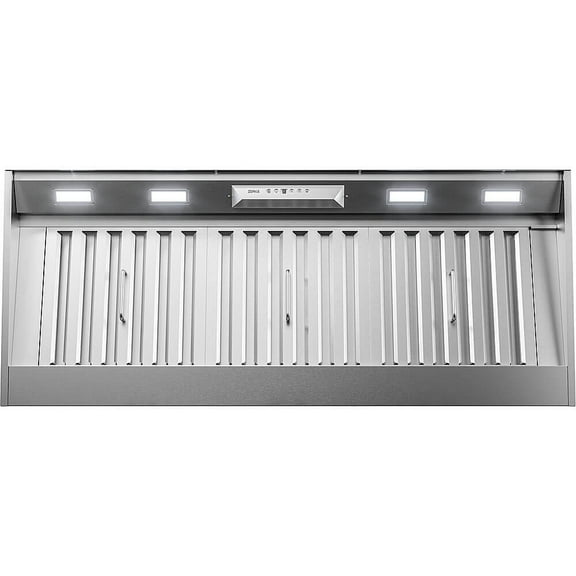 Zephyr AK9246BS Monsoon 48 inch Stainless Steel 1200 CFM Insert Mount Range Hood