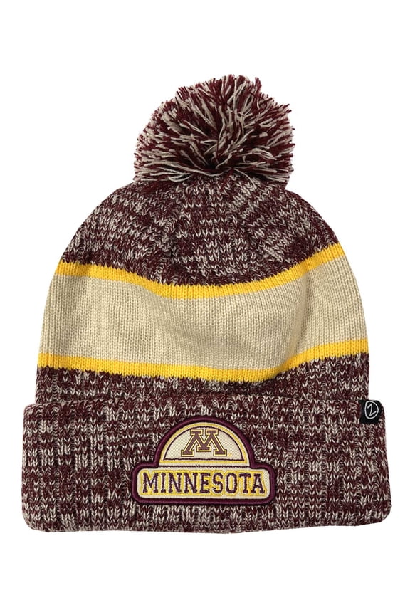 University Of Minnesota Golden Gophers Brighton Retro Style Knit Beanie