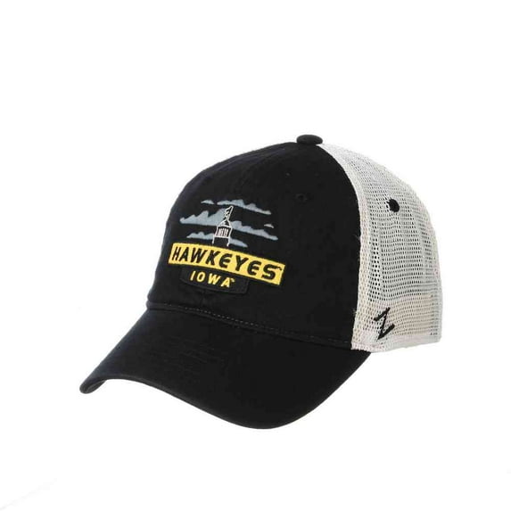 Zephyr University of Iowa Hawkeyes Baseball Cap Hat IA Knoxville Skyline Style