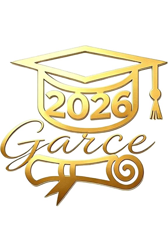 Custom Graduation Name Pin 2026, Personalized Graduation Cap Brooch with Name, Grad Badge, Class of 2026 Gift for Students, Graduation Party Keepsake