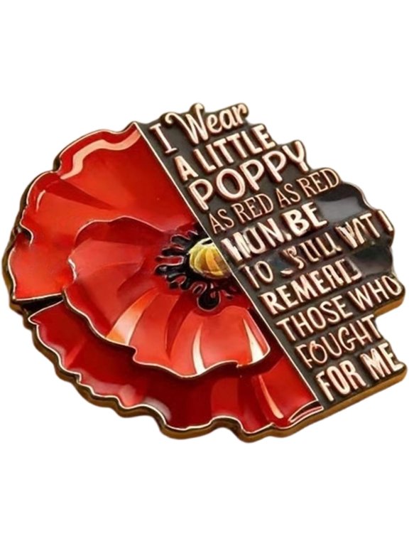 Friday Memorial Badge Light Weight Brooch Lapel Pin for Men Women Clothing Backpacks Jackets Hat Decoration Reminder Pin