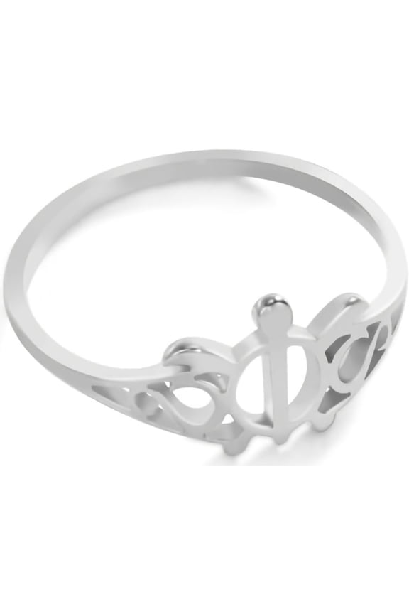 Nature-Inspired Tortoise Sea Turtle Ring Gold, Silver Stainless Steel Accessories Size 7-11 Small Dainty Hollow Out Jewelry Delicate Everyday Statement Rings for Women