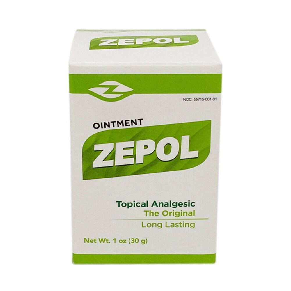 Zepol Original Topical Analgesic Cream. Muscular Pain Relief