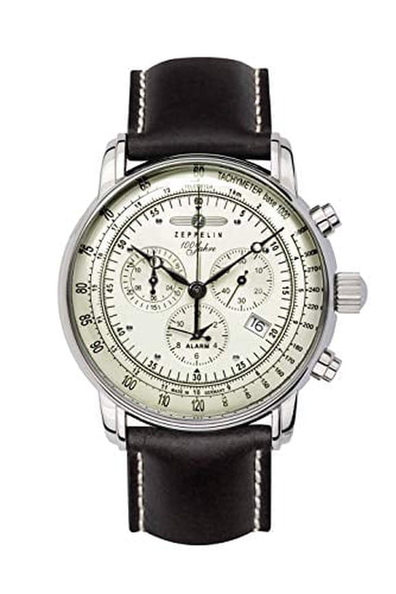 Zeppelin 8680-3 Men's Watch with Alarm Stopwatch