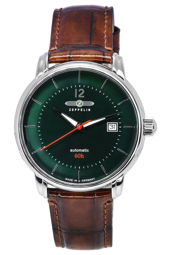 LZ 120 Bodensee Leather Strap Dark Green Dial Automatic 81604 Men's Watch