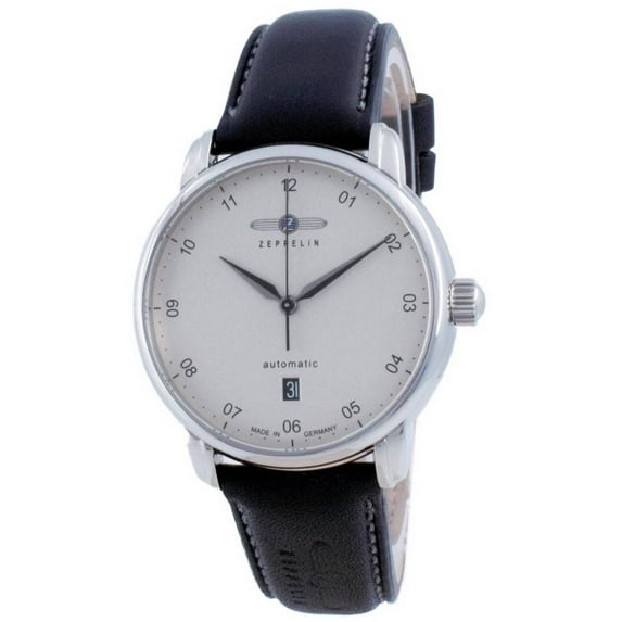 Zeppelin New Captain's Line Silver Dial Automatic 8652-1 86521 Men's Watch