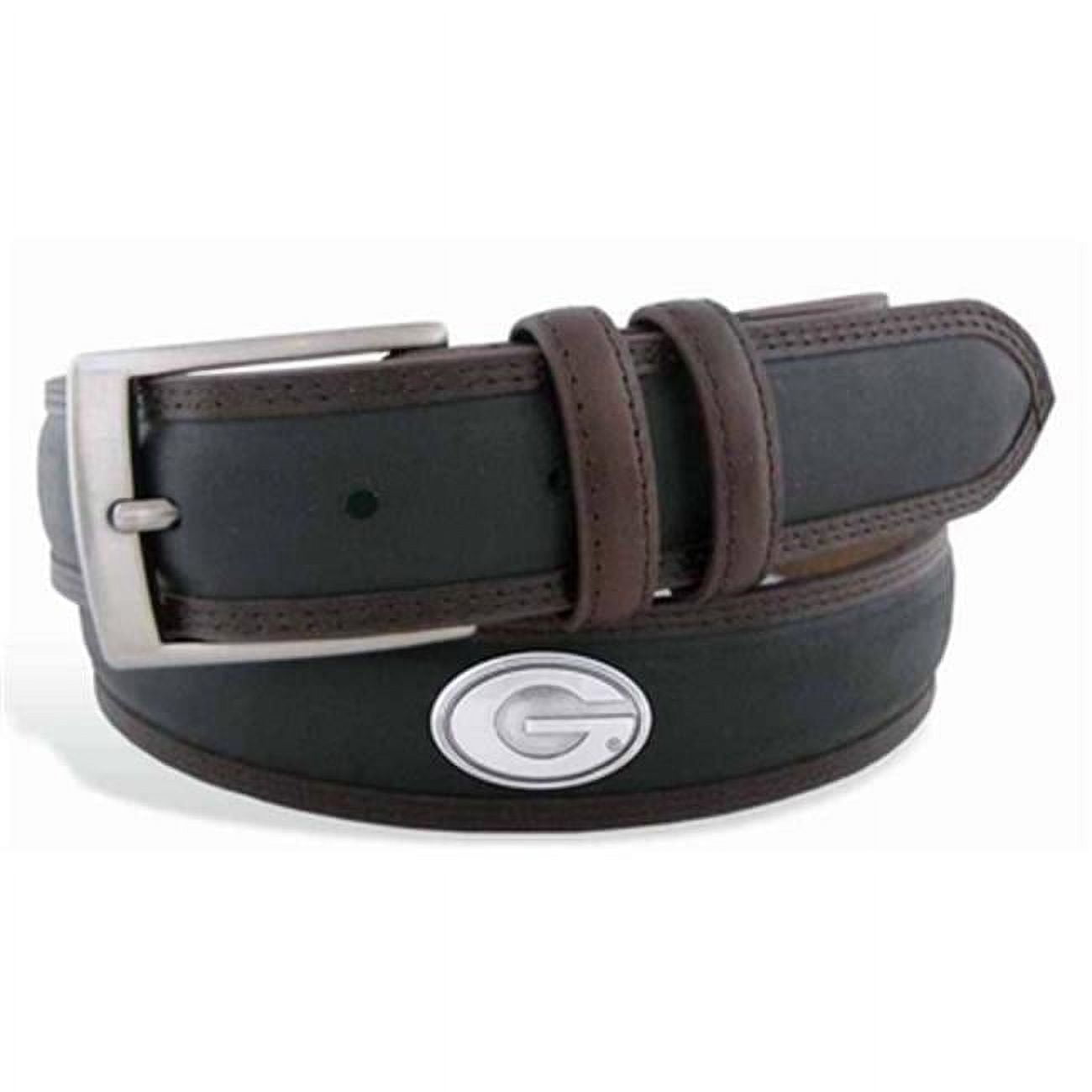 ZeppelinProducts UAR BBLPS BLK 32 Arkansas Concho Two Tone Leather Belt  32 Waist