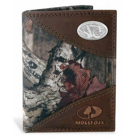 ZeppelinProducts Missouri Trifold Nylon Mossy Oak Wallet