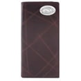 thumbnail image 1 of ZeppelinProducts UAR-IWT4-WRNK-BRW Arkansas Secretary Wrinkle Leather Wallet, 1 of 3