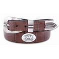 thumbnail image 1 of ZeppelinProducts UAU-BOLPTCRC-TAN-34 Auburn Concho Croc Tan Leather Belt- 34 Waist, 1 of 1